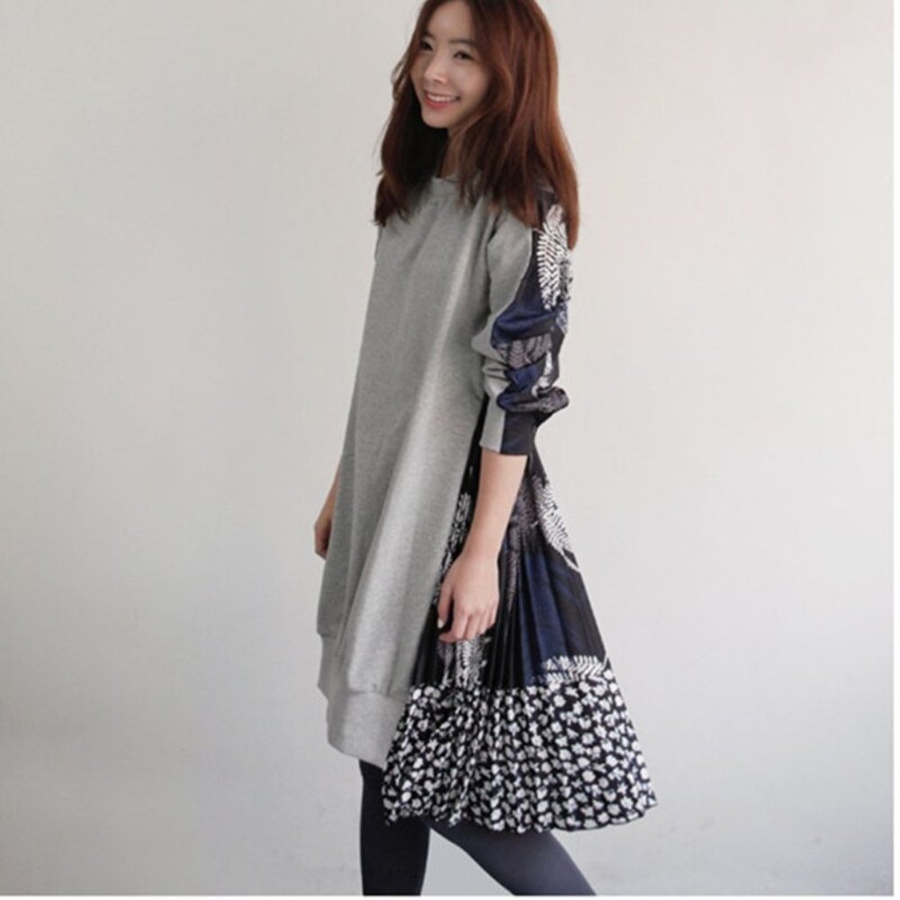Womens printed tunic dress
